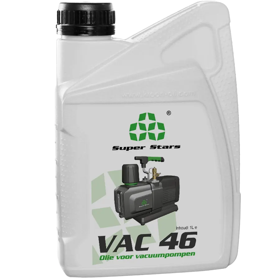VAC46 vacuumpompolie, olie speciaal voor gebruik in Super Stars vacuumpompen
