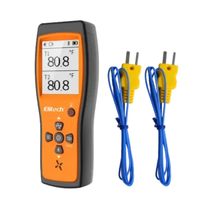 Elitech ICT-220 temperatuurmeter met voelers