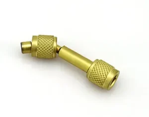 Verloopadapter 1/4″ <–> 1/4″ 45°C gebogen