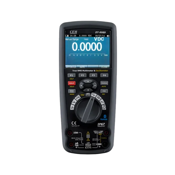 CEM Multimeters DT-9989 multimeter met oscilloscoop In Etui